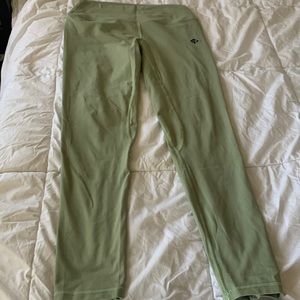 Size large light green Rezillion leggings.